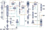 Система газификации угля со слоем воздушного поддува низконапорного газа 